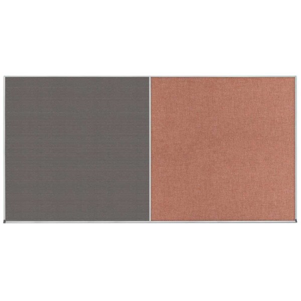 Enclosed Corkboard, 1 Door, 18"x24", 4" Fra